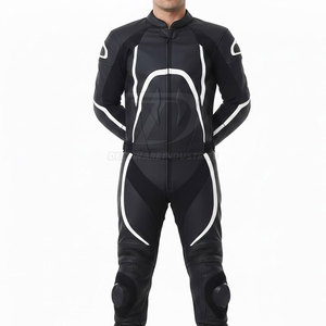 Traje de Carreras de Motos para Hombre, Ligero, Duradero, Equipo de Protección para una Conducción Segura, Cómodo para Aventuras de Motociclismo al Aire Libre - Product Image 3