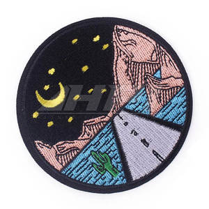 Custom 3D Embossed Rubber PVC <b>Sew</b>-<b>On</b> <b>Patches</b> with Nonwoven Felt Fabric for Clothing - Product Image 4