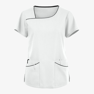 High Quality 65% Polyester 35% Cotton Oxford Fabric Quick Dry Breathable Custom Logo and Color <b>scrubs</b> jersey - Product Image 5