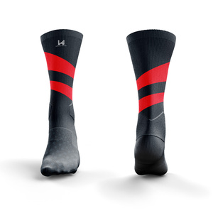 Custom Men's Sporty Look High Crew <b>Socks</b> Spandex/Nylon/Cotton Anti Slip Breathable Quick Dry Digital Printed High Quality <b>Socks</b> - Product Image 1