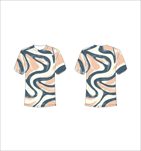 T-shirt à manches courtes pour homme à pois, col rond, coupe classique, décontracté, en coton, imprimé, respirant - Product Image 6