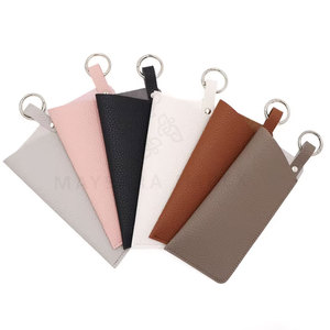 ที่ใส่แว่นกันแดดแบบพกพา 4 สี หนังเทียม พับได้ พร้อมสายคล้องคอ จัดส่งรวดเร็ว ใช้ได้ทุกฤดู - Product Image 2