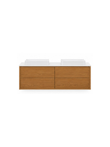 Modern Solid <b>Wood</b> <b>Bathroom</b> Vanity <b>Cabinet</b> with Storage Drawers, Stylish Furniture for Home Hotel Apartment and Villa - Product Image 1