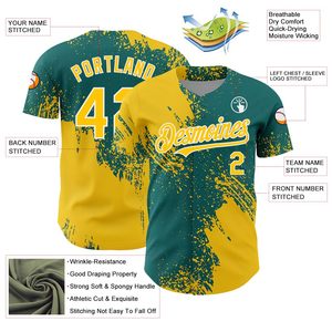 <b>Baseball</b> Jersey Shirt for Clean and Modern Streetwear Style <b>Baseball</b> Jersey Top with Soft Mesh Fabric for Training - Product Image 3