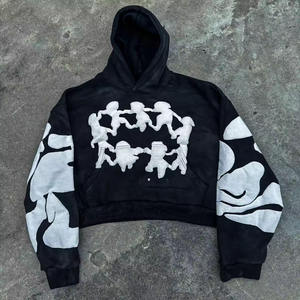 Custom <b>Hoodies</b> 100% Polyester Custom Print <b>Plain</b> <b>Hoodies</b> Men's <b>Hoodies</b> Sweatshirts for Blank - Product Image 6