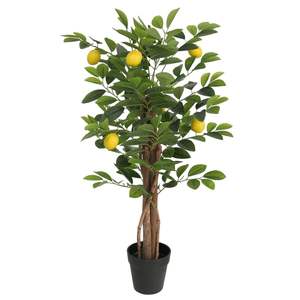 Árbol de Limón Artificial Verde y Amarillo - Product Image 1