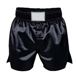 Pantalones Cortos de Boxeo Ligeros 100% Poliéster, Nuevos Pantalones Cortos de Boxeo Personalizados de Satén para Hombre, Pantalones Cortos de Lucha Elásticos Lisos, Ropa de Artes Marciales - Product Image 6