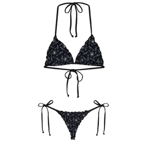 New Style 2k26 Womens Red Triangle Bikini Set Two Piece Swimsuit Adjustable String Halter Beach Swimwear Sexy Summer Bathing - Product Image 3