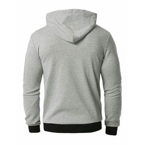 เสื้อฮู้ดดี้ลำลองพรีเมียมสำหรับผู้ชาย ทรงใส่สบาย ผลิตตามสั่ง ดีไซน์ทันสมัย เหมาะสำหรับผู้ชาย ผ้าฝ้าย 100% พิมพ์ลายตามสั่ง สำหรับฤดูใบไม้ร่วง - Product Image 2