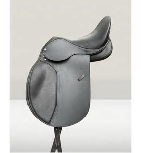 Top vente anglais course de chevaux selle de saut en cuir souple matériau synthétique tout usage équipement d'équitation inde - Product Image 3