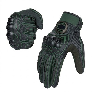 Gants de moto unisexes en polyester et nylon, protection contre les chocs, coque rigide pour les phalanges, protection de sécurité, imperméables, doigts entièrement couverts, pour la conduite en extérieur - Product Image 5