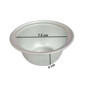Moule à gâteau au chocolat de 7,5 cm en aluminium antiadhésif, moule à dessert réutilisable, résistant à la chaleur, outil de pâtisserie pour la cuisine - Product Image 6