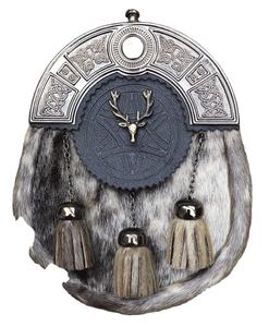 Tête de cerf en peau de sceau pour hommes - Product Image 1