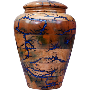 Urna Funeraria de Madera Maciza Hecha a Mano para Cenizas Humanas, Urna Conmemorativa Grabada, Ecológica y a un Precio Accesible - Product Image 6