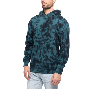 Sweat à capuche de haute qualité confortable pour homme, automne-hiver, vintage, effet délavé, 410 g/m², 100 % coton, coupe ample - Product Image 3