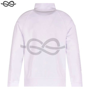 Knitted Rugby <b>Polo</b> Sweatshirt Long Sleeve Sunseeker Stripe With <b>Zip</b> <b>up</b> Heavy Weight Knit Cotton Sweatshirt - Product Image 2