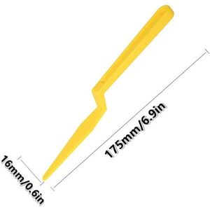 Juego de 6 Espátulas Amarillas para Tintado de Ventanas, con Mango Largo, Flexibles y Resistentes, con Punta Plana para Aplicación de Tintado en Ventanas de Automóviles - Product Image 5