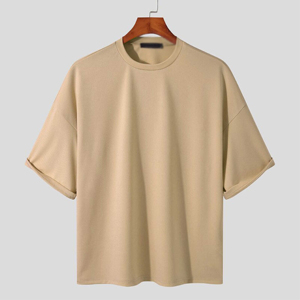 Ensemble T-shirt et short personnalisé en gros, design Hip Hop unisexe, coupe oversize, style vintage décontracté - Product Image 5