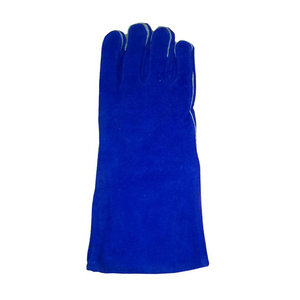 Gants de soudage pour les travailleurs du métal, protection contre la chaleur, protection contre les éclaboussures de métal fondu, type B, doublure en coton, tailles personnalisables, soudage - Product Image 4