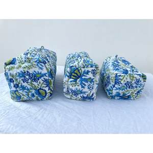 Caja de Joyería de Algodón Estilo Bohemio, Simple y Casual, Ligera, con Estampado a Mano, Multifuncional, para Viajes, Aire Libre y Sala de Estar - Product Image 1