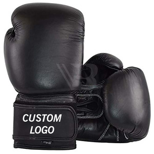 Guantes de Boxeo Profesionales Hechos a Medida de Alta Calidad, Servicio OEM, Cierre de Gancho y Bucle de Cuero para Dedos Completos - Product Image 3