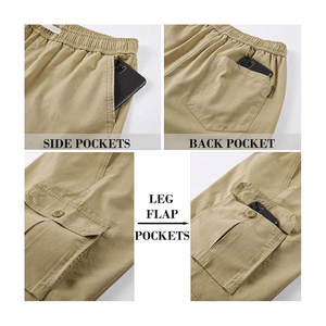 Pantalones Cortos Cargo Personalizados con Logotipo Nuevo 2026, Pantalones Cortos Casuales de Algodón al por Mayor para Hombres, Tallas Grandes, Pantalones Cortos Bordados para Hombres, Mujeres, Adultos y Niños - Product Image 3