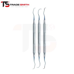 Juego de Curetas Dentales Gracey TSI Advanced con Mango Ergonómico, Herramientas Periodontales para Procedimientos Profesionales de Escalación y Planificación Radicular - Product Image 2