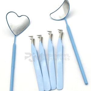 แหนบดัดขนตาปลายแหลม สแตนเลสอย่างดี สีฟ้าเคลือบผง  รับทำโลโก้ตามสั่ง - Product Image 5