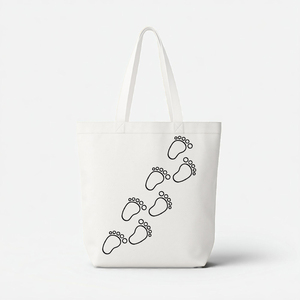 High Quality Heavy Duty 100% Cotton Canvas Printed <b>Shopping</b> <b>Bag</b> with Rope Handle Eco-Friendly & <b>Reusable</b> for Wholesale in India. - Product Image 2