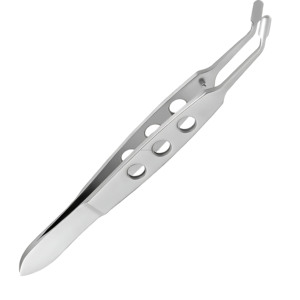 เครื่องมือผ่าตัดเปลือกตาคุณภาพสูง ทำจากเหล็กกล้าไร้สนิม ยี่ห้อ Arita Meibomian Gland Compressor Expressor Forceps สำหรับจักษุแพทย์ ขายส่ง - Product Image 2