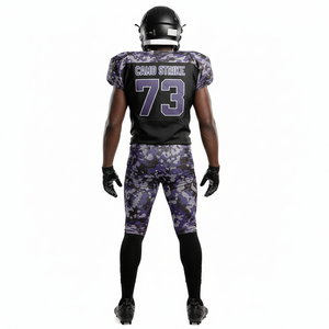 Conjunto de Uniforme de Fútbol Americano Sublimado para Equipos Juveniles, Pantalones Cortos, Tallas Grandes, Transpirable, Antibacterial, Personalizado - Product Image 4