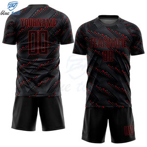 High Quality Custom Printed Mens Soccer Uniform Set Premium Jersey Shorts Lightweight Breathable Quick Dry Team Kit for - Product Image 5
