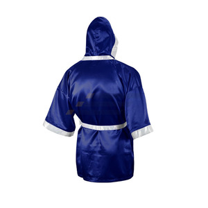 Bata de Boxeo Bordada de Alta Calidad con Capucha, Transpirable y Cómoda, con Logotipo Personalizado, Precio al por Mayor, Personalización a Bajo Precio - Product Image 2