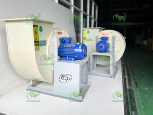 Ventilador Industrial de Extracción de Aire de PP Anticorrosión de 4kW - Product Image 5