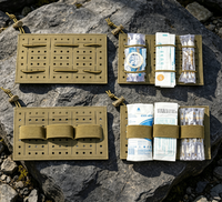 Organisateur de sac à dos modulaire tactique EDC rigide avec compartiment de rangement et séparateur à velcro pour organiser les équipements de plein air