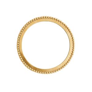 Miroir mural rond moderne en métal, très vendu, avec cadre finition or perlé, élégant miroir décoratif pour la maison à prix raisonnable - Product Image 1