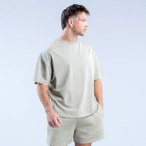 Uniza <b>Men's</b> <b>Red</b> Short Sleeve T-<b>Shirt</b> With Logo Front O-Neck Casual Wear <b>Men</b> Gym T <b>Shirt</b> - Product Image 4