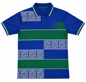 Polo personnalisé pour homme à manches courtes, séchage rapide, anti-plis, uniforme d'équipe de baseball, fabricant OEM - Product Image 4