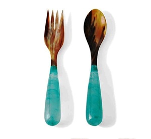 Utensilios para Ensaladas Ecológicos Aptos para Lavavajillas, Modelo Nuevo, Hechos en India para el Hogar y la Cocina - Product Image 1