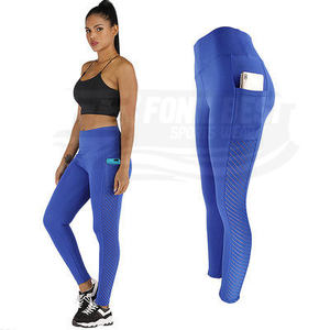 Shorts de Yoga Sólidos Personalizados de Alta Calidad, Pantalones Deportivos de Cintura Alta para Gimnasio, con Efecto Levanta Glúteos y Bolsillos para Mujer, OEM - Product Image 6