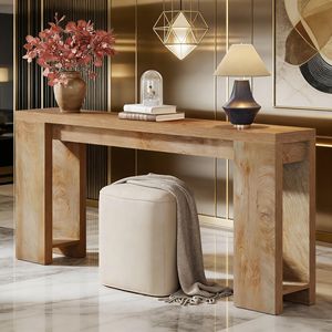 Consolle in Legno Stile Rustico per Ingresso o Tavolino da Divano - Product Image 5