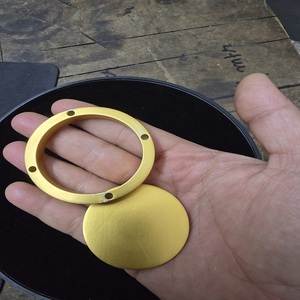 Custom Cnc Tuning Milling Machined Parts Audio <b>Speaker</b> Cover Decorative Circle Metal Mesh Grille - Product Image 5