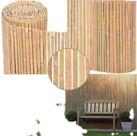 Rideaux en bambou roulé de haute qualité stores à rouleau en bambou pour la maison écran décoratif jardin bambou brut