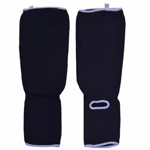 Espinilleras de EVA/Poliéster con Diseño Personalizado, Impresión de Logotipo, Acabado Liso, Capa Interior Acolchada, Protección Profesional para Boxeo y MMA - Product Image 1