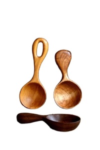 Vente en gros écologique cuillère en bois de bouleau couverts vente chaude naturel pas cher prix Woodeny pour les mariages - Product Image 3