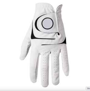Gants de golf sportifs confortables, grande taille, antidérapants, respirants, en cuir Cabretta, personnalisables OEM, meilleure qualité, conception sur mesure, pour gaucher - Product Image 1