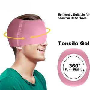 Tappo di sollievo per l'emicrania in Gel per la terapia del freddo caldo a 360 gradi per gli occhi gonfi della pressione del seno-pressione da Stress riutilizzabile - Product Image 3