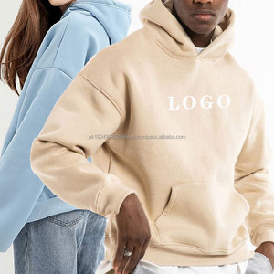 Sudadera con Capucha para Hombre, de Alta Calidad, 100% Algodón, Estampado Personalizado, Estilo Holgado, Corto, Estilo Francés, Ropa Urbana - Product Image 1