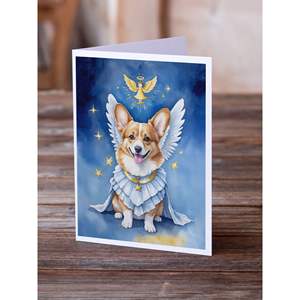 Corgi My Angel ชุดการ์ดอวยพร A7แปลกๆ8การ์ดเปล่าพร้อมซองจดหมายขนาด5x7 - Product Image 2