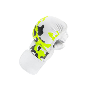 Customised Logo New Martial Arts Leather Boxing <b>Gloves</b> for Training 8oz Muay Thai MMA Kick Sparring <b>Gloves</b> <b>Moisture</b> Wicking Hook - Product Image 5